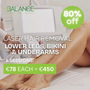 Lower legs, any Bikini and Underarms x6