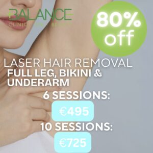 Laser Hair Removal Full Leg, Bikini & Underarm